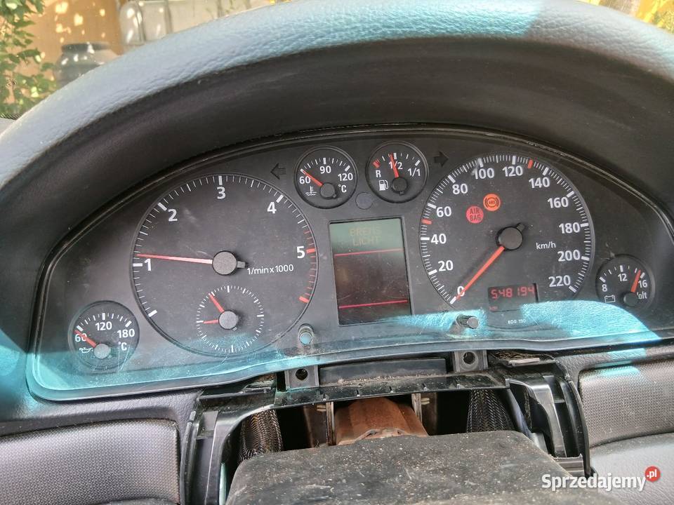 Licznik Audi A4 B5 TDI diesel full fis Liczniki i zegary Grodków
