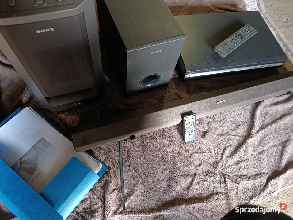 Zestaw Sony nagrywarka soundbar subofer sprzedam