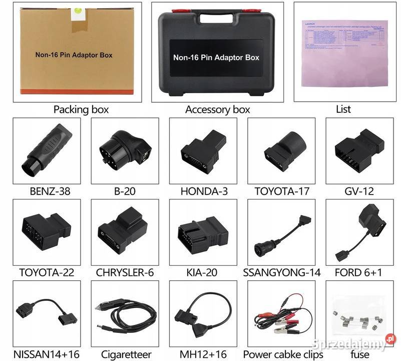 LAUNCH X431 PRO TT Interfejs Tester Skaner