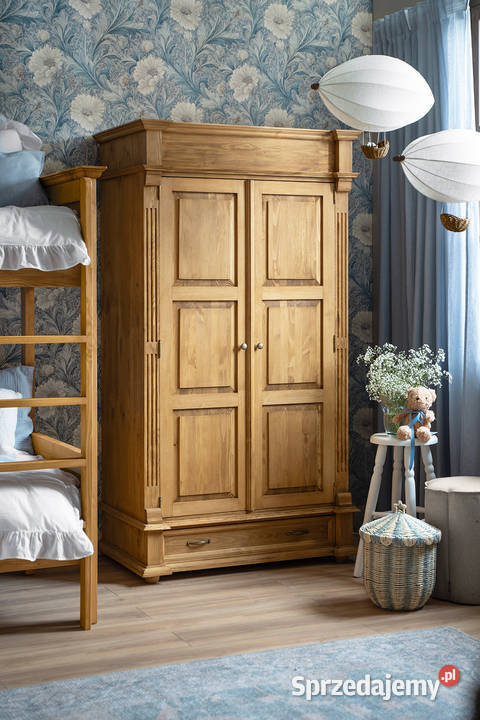 Drewniana szafa dwudrzwiowa SZY 04 Maków Podhalański