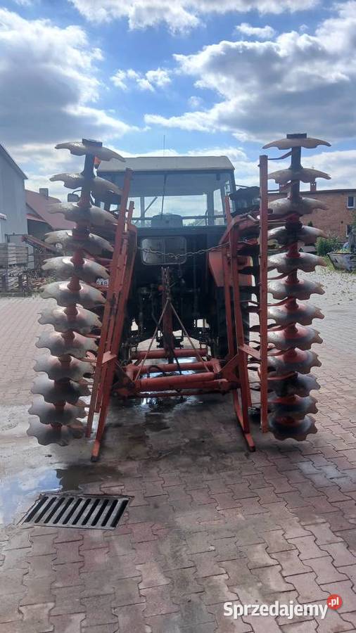 Brona talerzowa Kverneland Kverneland Rolnictwo wielkopolskie Gołuchów