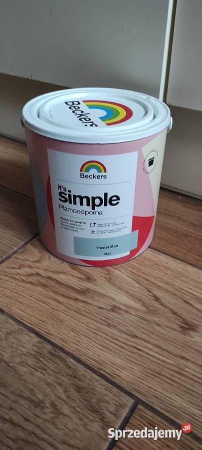 Tarba Beckers Pastel Mint NOWA Oświęcim