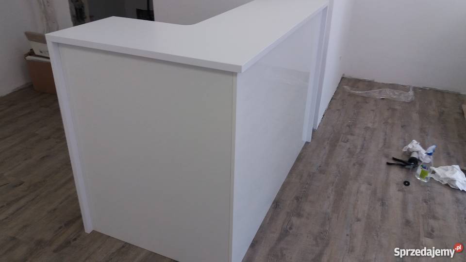 Lada recepcyjna narożna Recepcja Lada sklepowa L Będzin wyposażenie