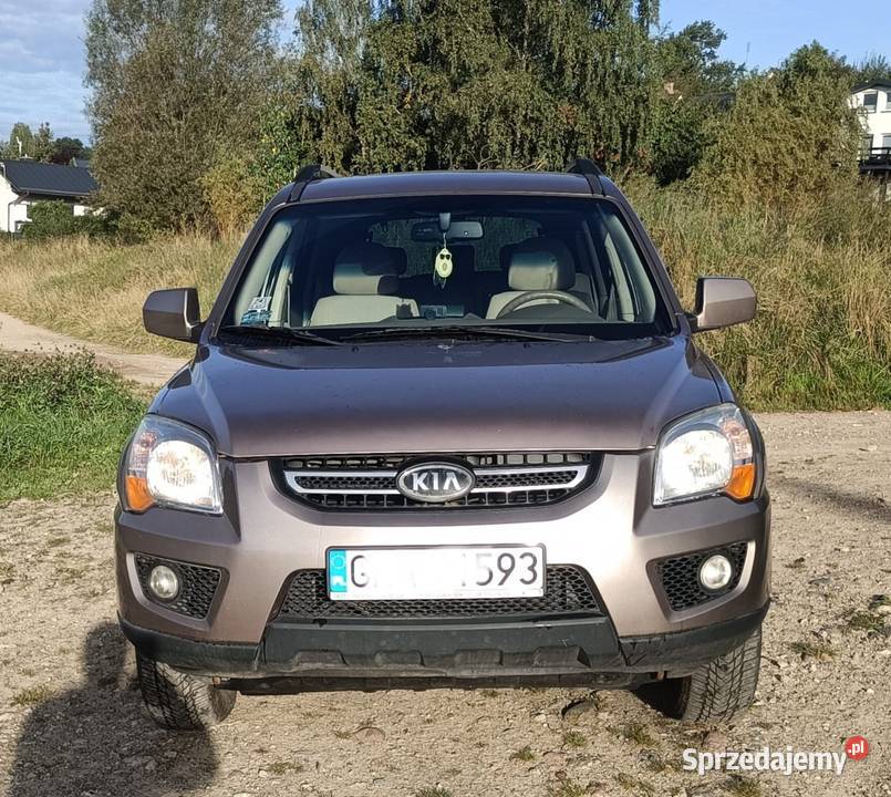 Kia Sportage lift 2010 20 crdi 4x4 złoty
