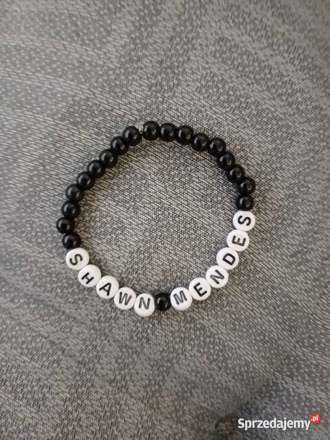 Śliczna bransoletka Shawn Mendes nowa idealna na małopolskie Kraków