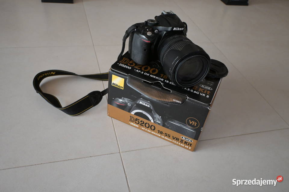 Nikon D5200 18105mm VR wielkopolskie sprzedam
