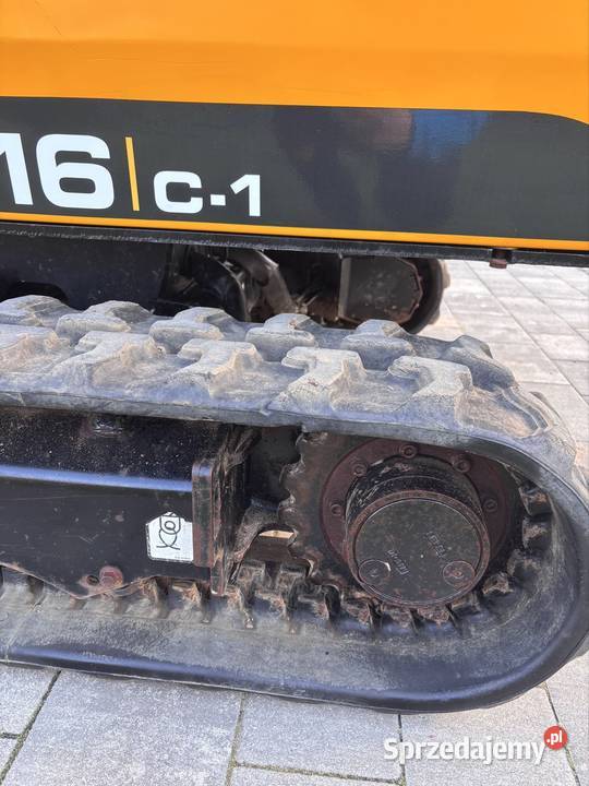 Minikoparka JCB 16c1 Kabina Głogowo