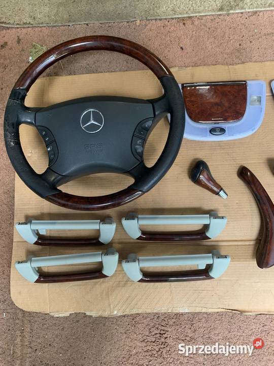 Kierownica drewniana Mercedes W220