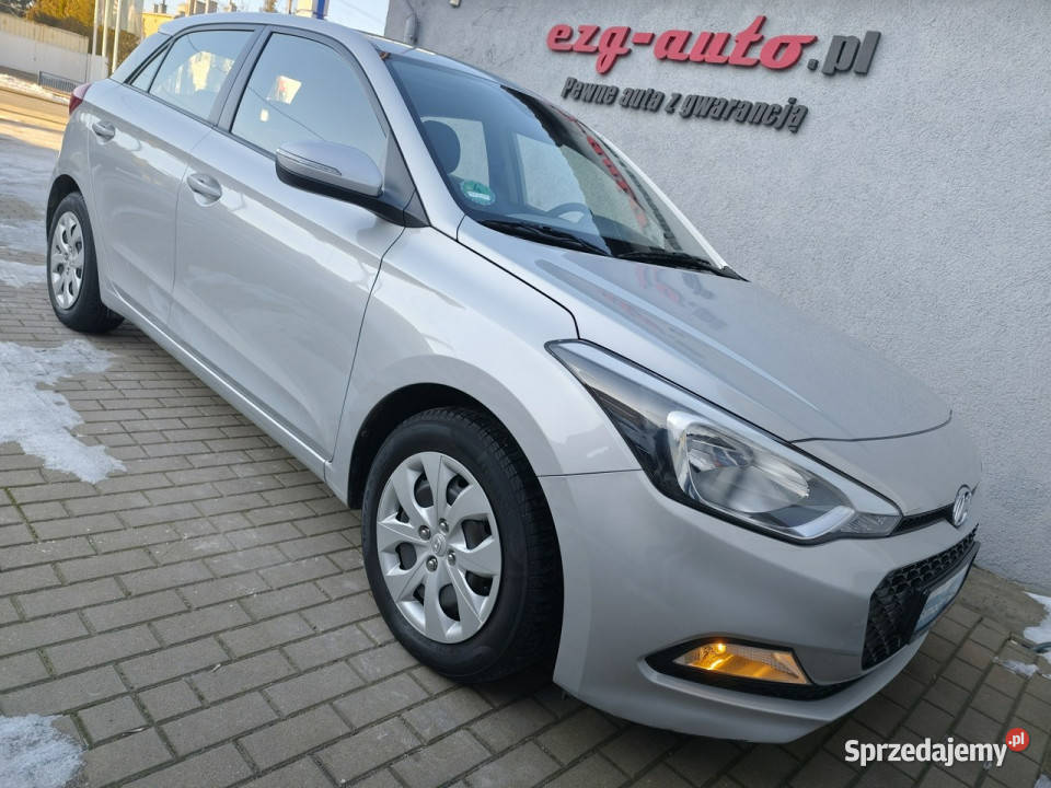 Hyundai i20 12 16V MPi bezwypadkowy Nawigacja Zgierz