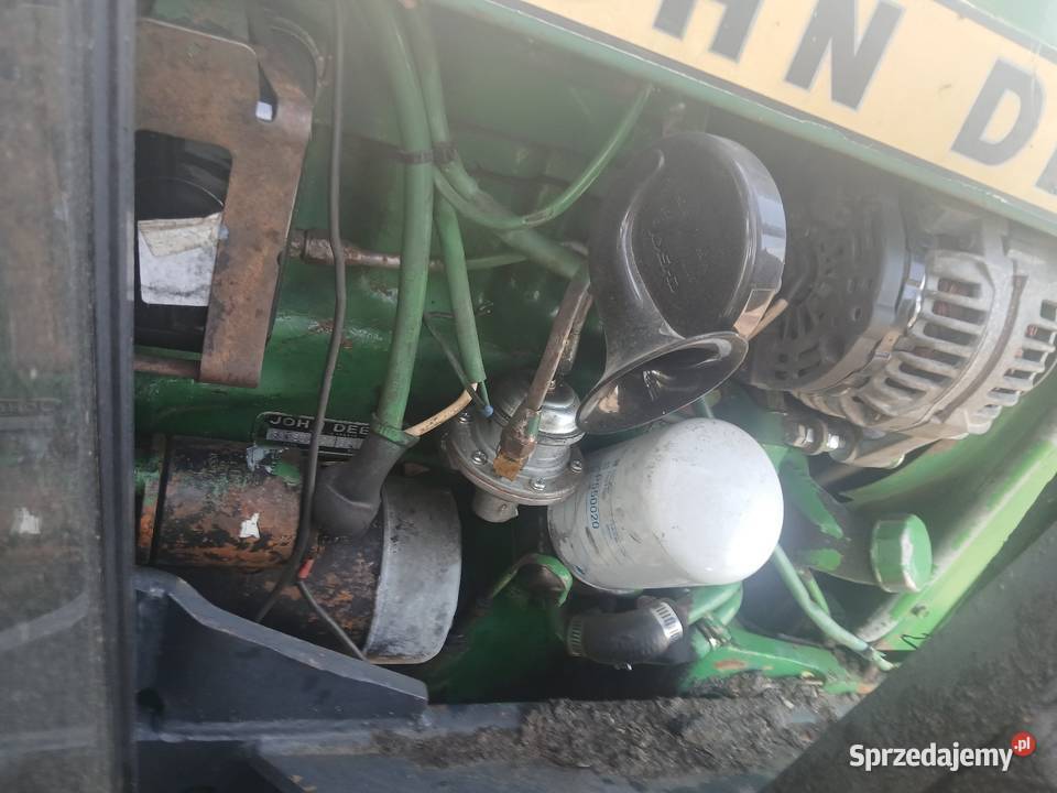 John Deere 1630 Tur Ladowacz czolowy ciagnik łódzkie Wieluń