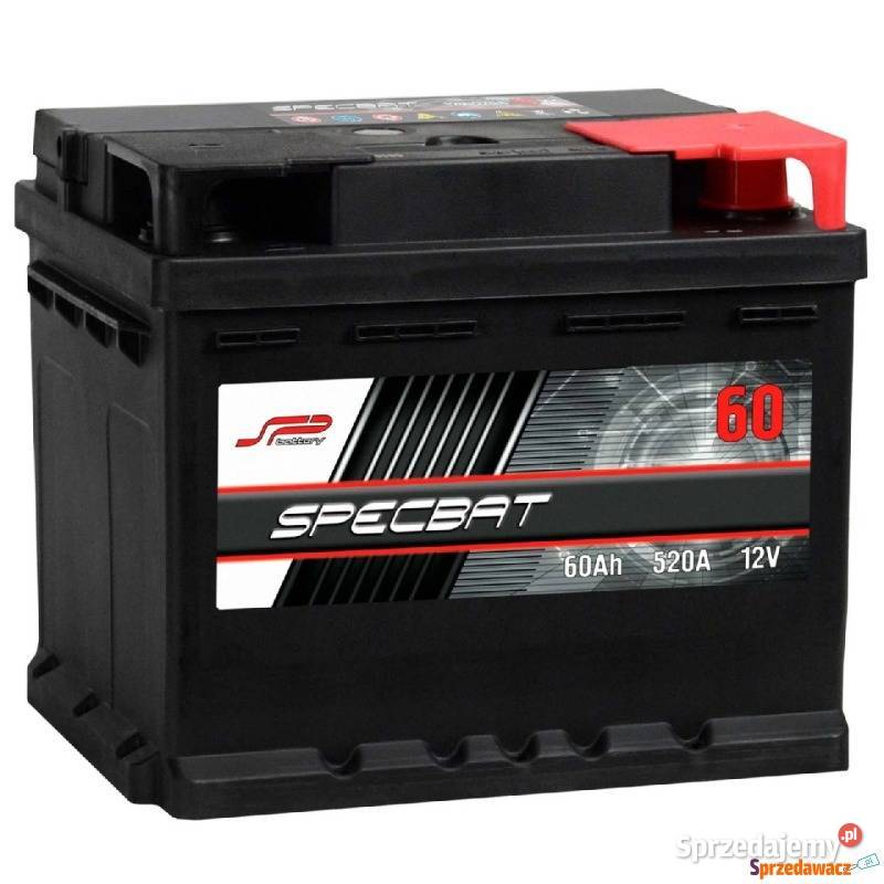 Akumulator SPECBAT 60Ah 520A EN PRAWY PLUS niski
