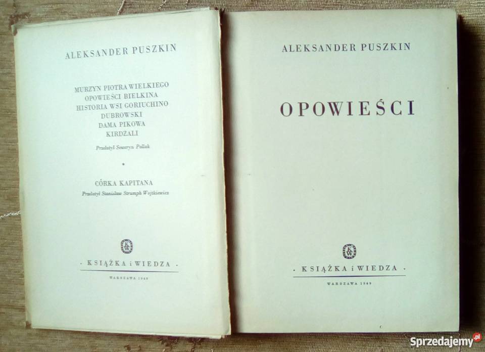 OPOWIEŚCI Aleksander PUSZKIN Parczew