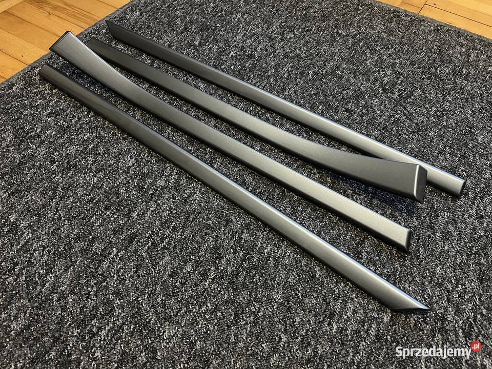 Bmw e39 dekory drzwi srebrne Brzostek