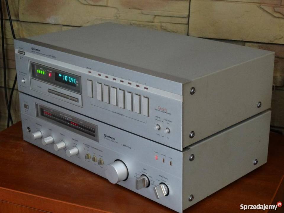 Wzmacniacz i tuner Hitachi HA4500 i FT5000 podkarpackie