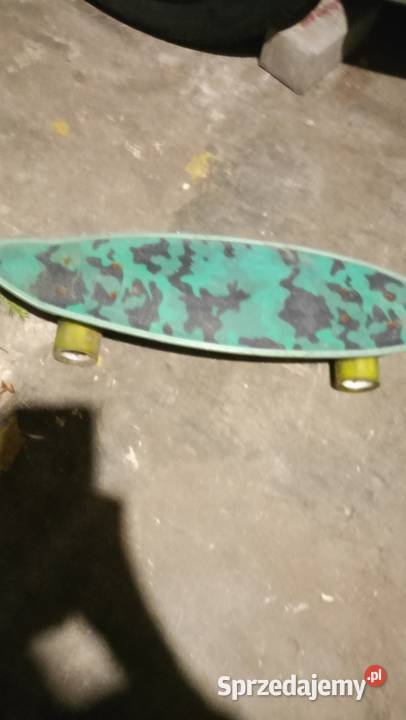 Deskorolka fiszka zielona moro Wrocław