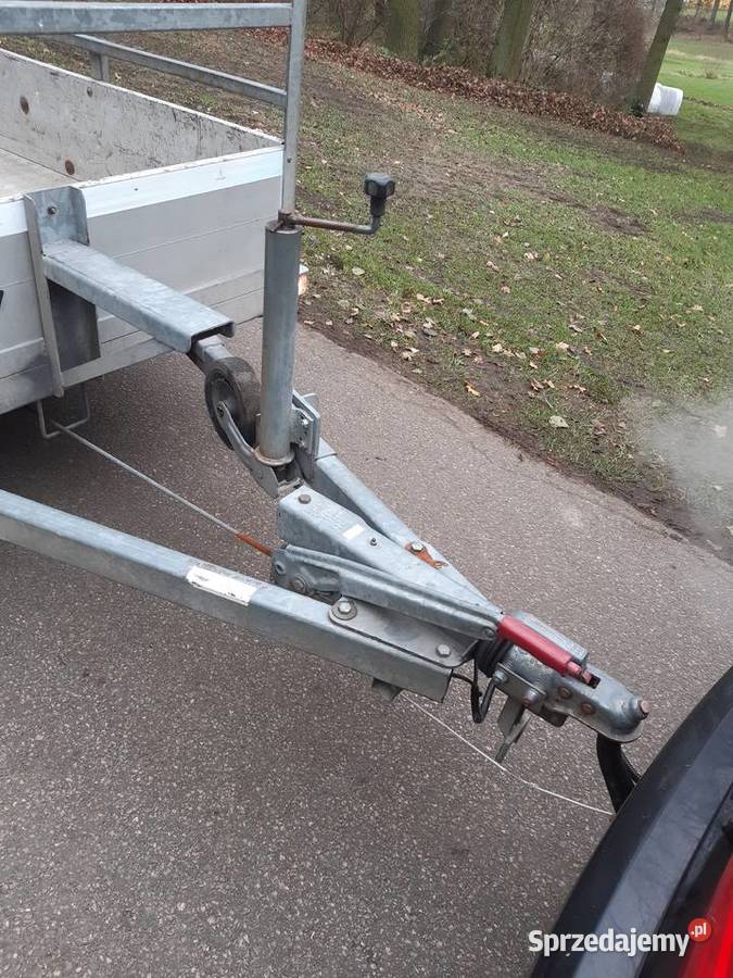 Przyczepka laweta samochodowa na minikoparkę 2t Olesno sprzedam