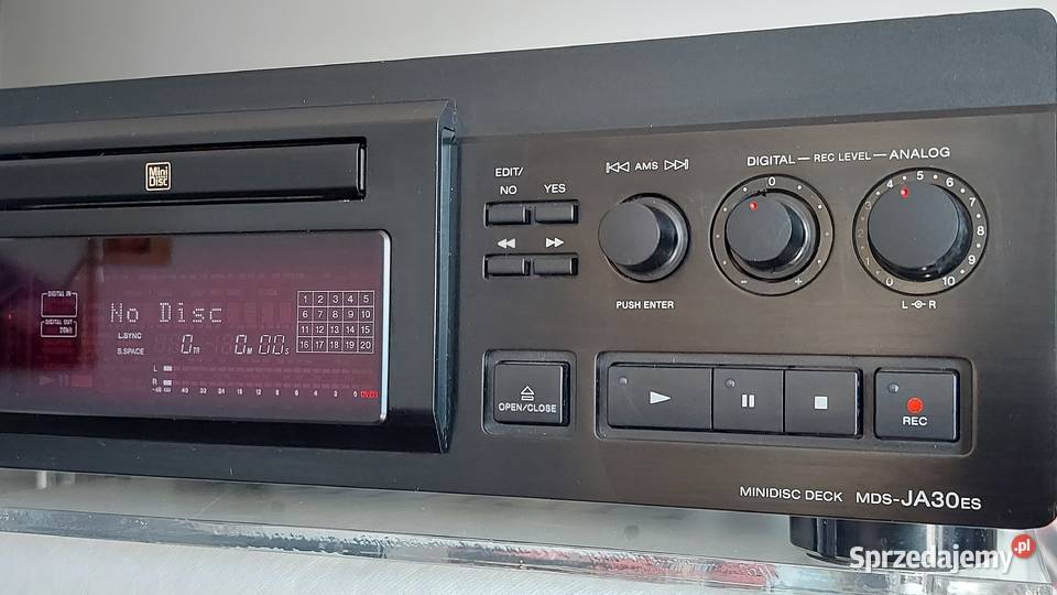 Nagrywarka minidisc Sony MDS JA30ES Warszawa