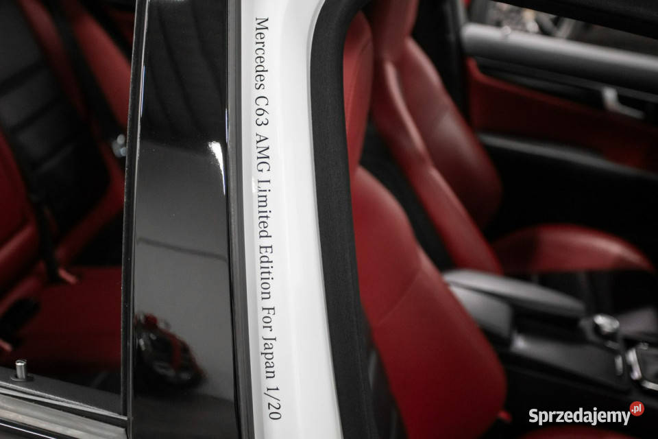 Mercedes C 63 AMG Performance Limited Edition 1 Zarejestrowany w Polsce Mercedes-Benz małopolskie Węgrzce