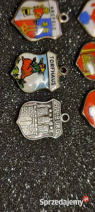 NIEMCY LANDY SREBRNE HERBY zestaw 30 K70 mazowieckie sprzedam
