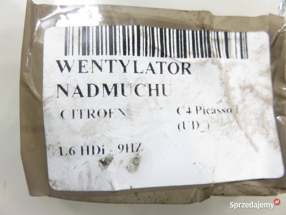 DMUCHAWA CITROEN C4 Picasso I UD 5E2228700 sprzedam
