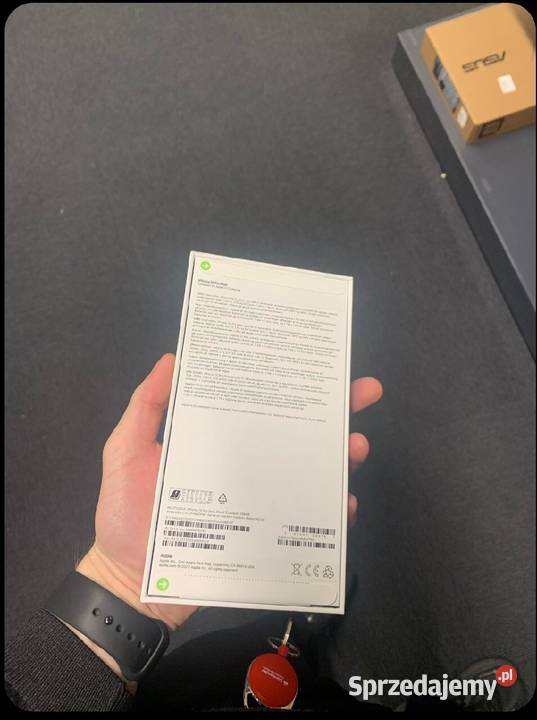 NOwy Apple Iphone 15 Pro 256GB czarny Elektronika Wrocław