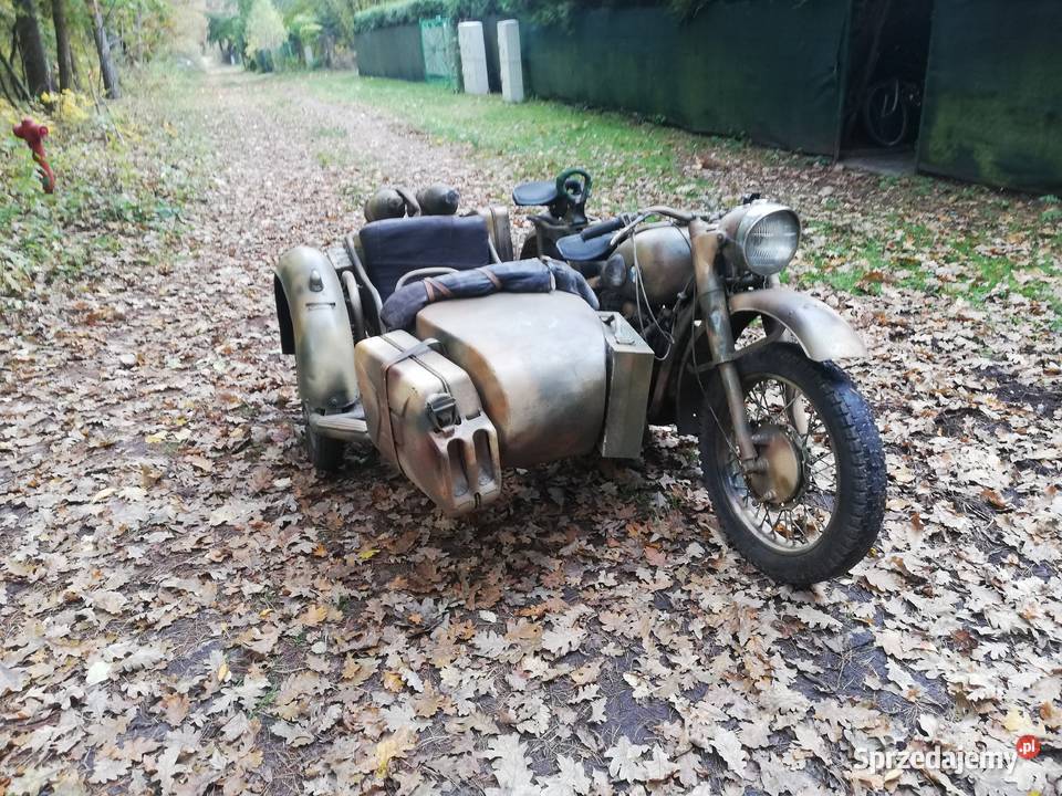 Ural M61nie M72 K750 Dniepr zamiana Rok produkcji 1960