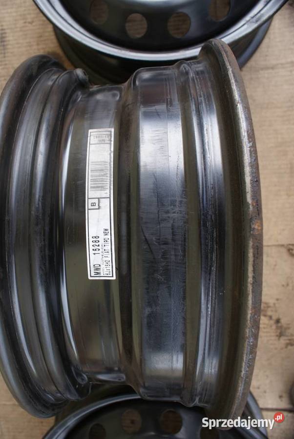 6Jx16 jNowe rozst 5x98x581 ET365 Fiat 500L Doblo stalowe Nozdrzec