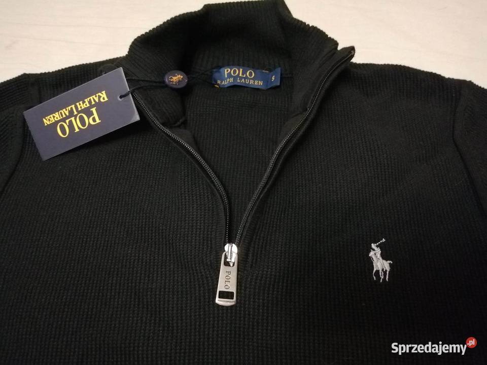 NOWY męski sweter Ralph Lauren sweterek RL polo długi