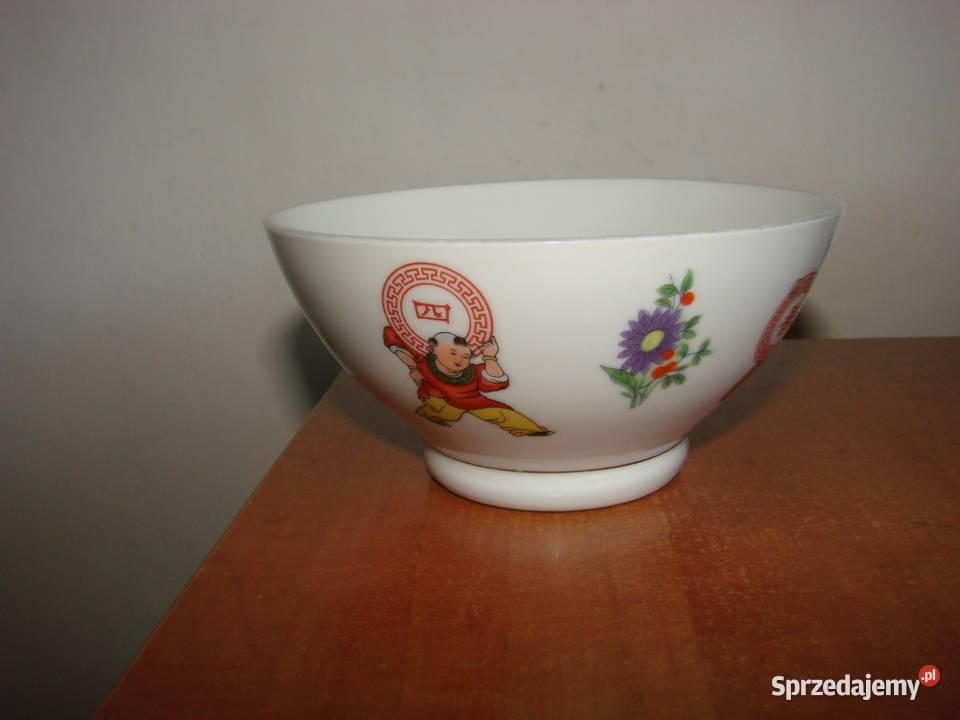 porcelanowa chińska miska do zupy Pruszcz Gdański