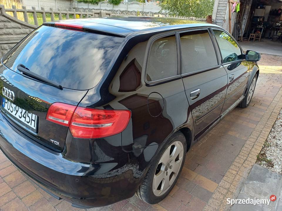 Audi A3 8P Lift 16 TDI przebieg 128 nieuszkodzony wielkopolskie Ostrów Wielkopolski