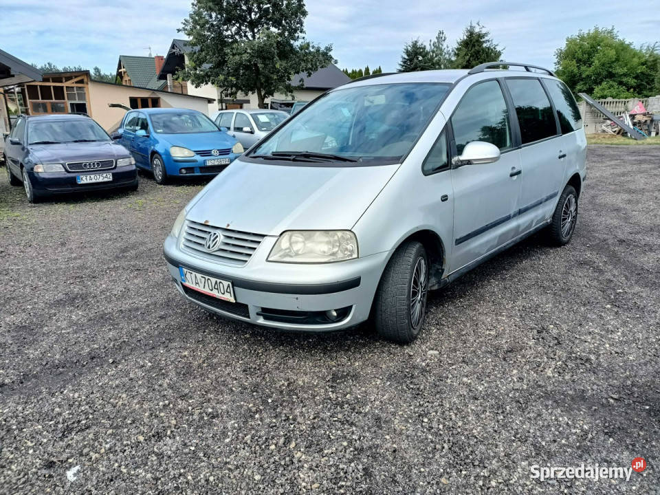 Volkswagen Sharan Vw Sharan 19TDI 90 04r 7 os I małopolskie Tarnów