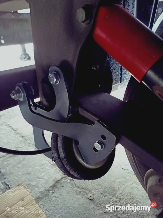 Naczepa schmitz mechanizm podnoszenia osi Krasocin