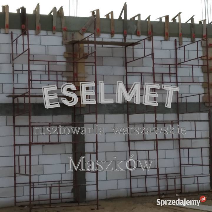 PRODUCENT RUSZTOWANIA WARSZAWSKIE AKCESORIA NOWE Kraków sprzedam