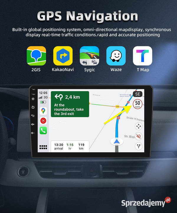 Radio Nawigacja Android Ford Fiesta Mk5 0208 mazowieckie
