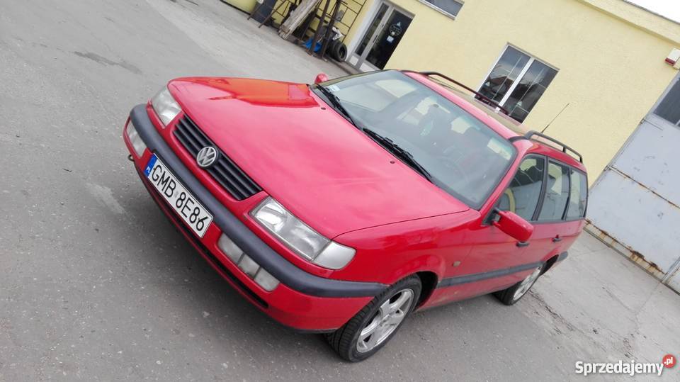 VW PASSAT B4 kombi 19TDi 90 auto nie do zdarcia Rok produkcji 1996 Malbork