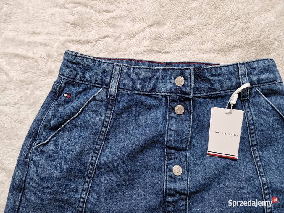 Nowa spódnica dżinsowa Tommy Hilfiger 14 lat dziewczynka Bibice