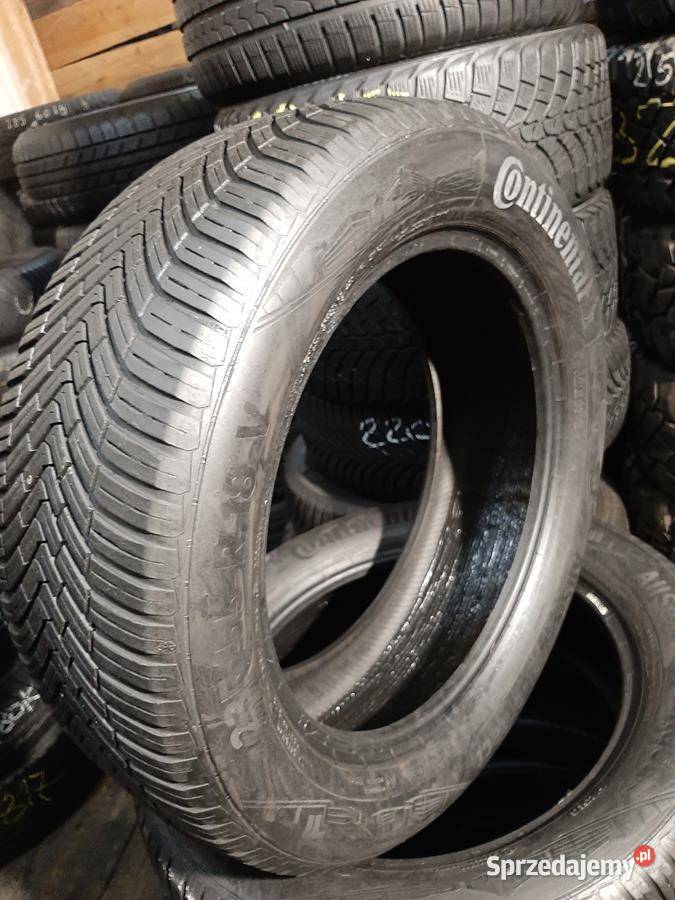 2x Opona UŻYWANA CAŁOROCZNA 23555R18 CONTINENTAL całoroczne Zaścianki