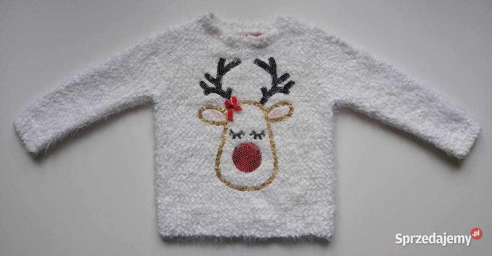 Sweter Sweterek Love Christmas FF dziewczynka Gdańsk