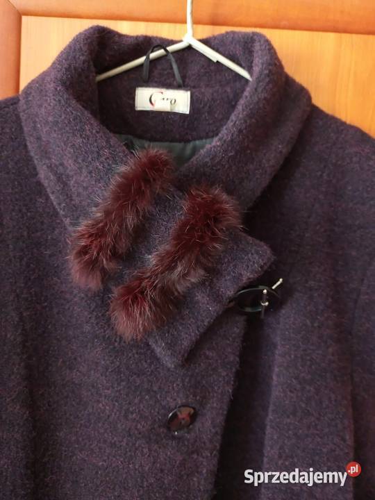 Długi płaszcz ocieplany śląskie Częstochowa