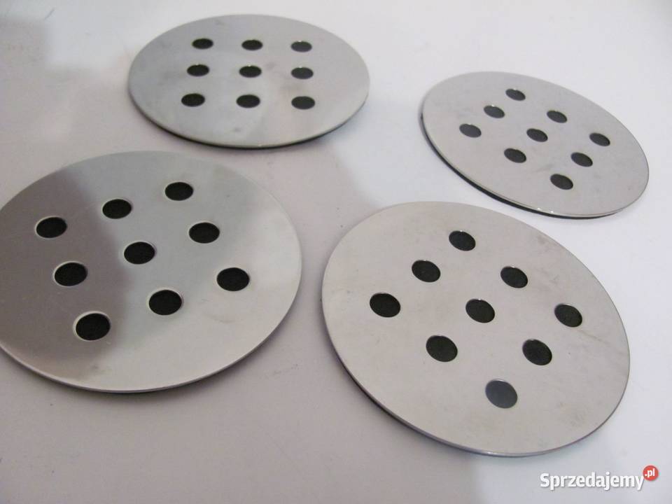 podstawki okrągłe ze stali nierdzewnej na piance inny kolor Zamość