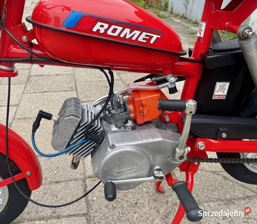 Motorynka Romet Pony kolekcjonerska Rok produkcji 1982 Chorzów