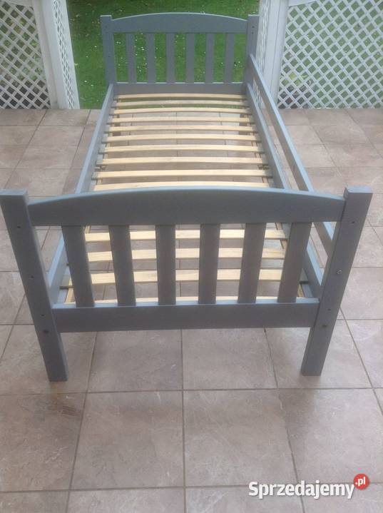 Łózko drewniane 80 x190 ze stelażem bez materaca Opole