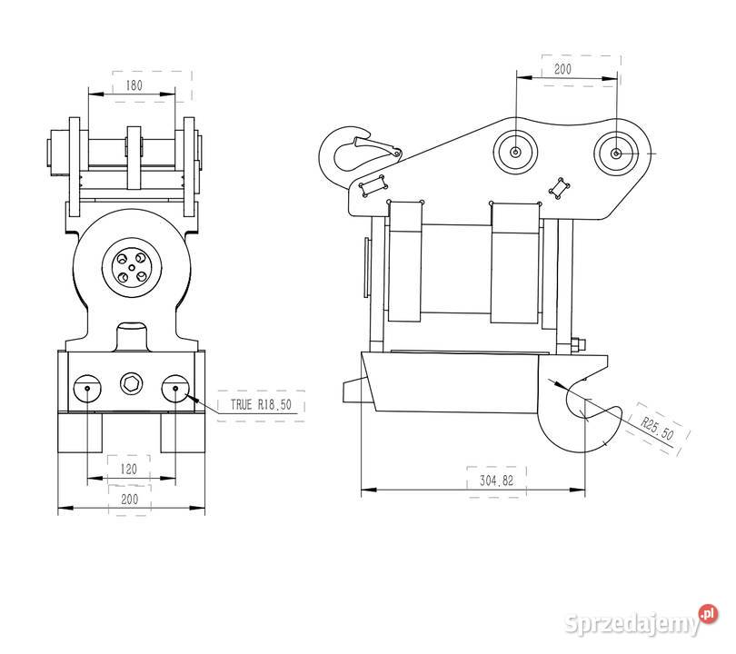 Szybkozłącze uchylne Powertiltt LENHOFF HS03 do sprzedam