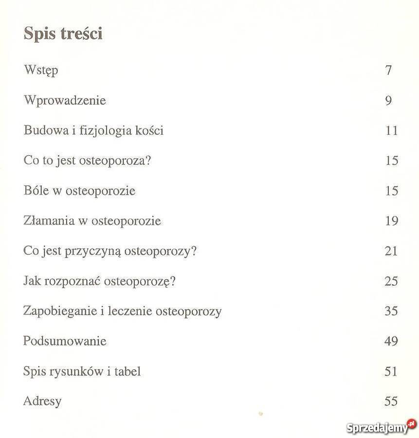 SAM NA SAM Z OSTEOPOROZĄ CZERWIŃSKI E HOSZOWSKI Zielona Góra