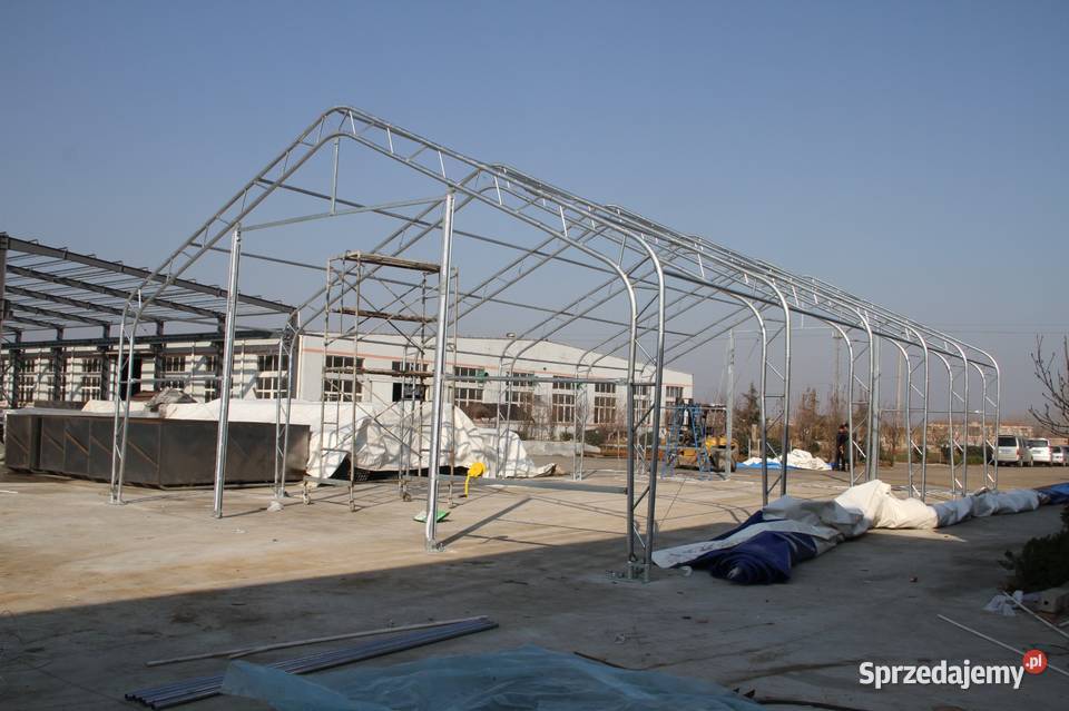 Hala namiotowa 10x122m PVC 750gm2 dolnośląskie