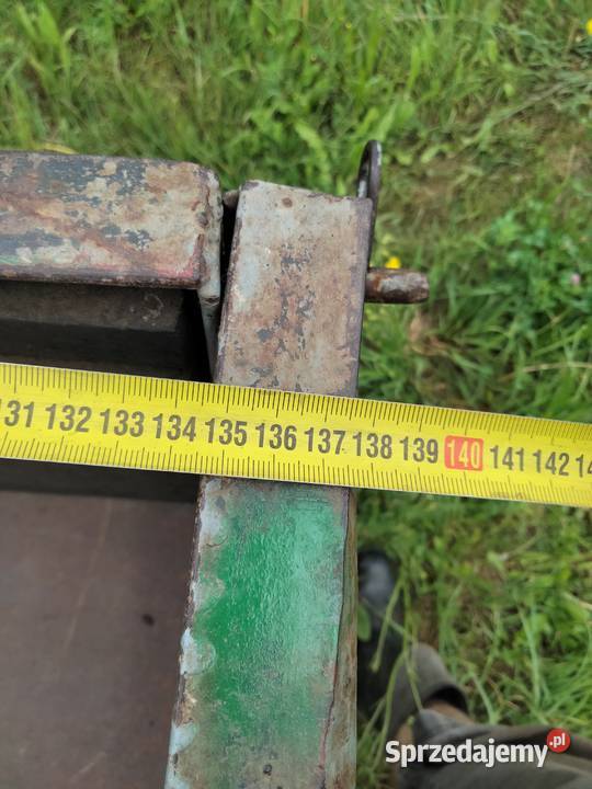 Przyczepa przyczepka jednoosiowa ogrodnicza Podlipie