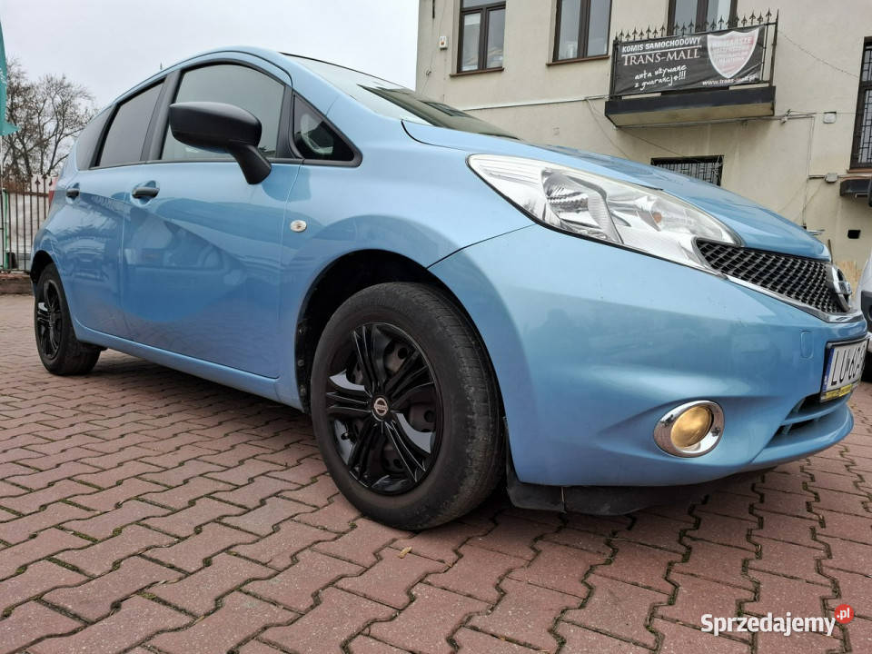 Nissan Note 12 Benzyna Gaz Zarejestrowany w światła przeciwmgielne Lublin