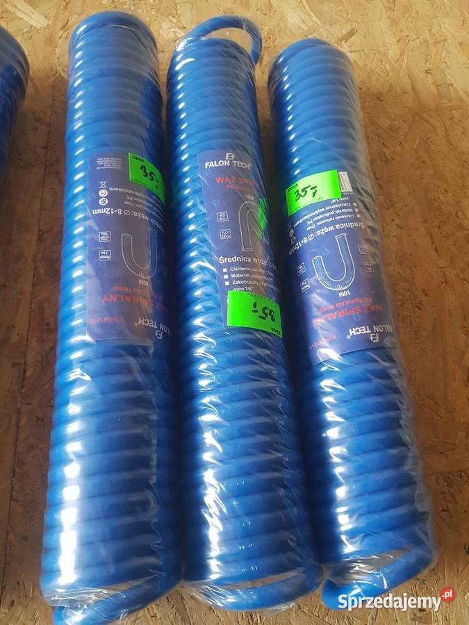 WĄŻ SPIRALNY 10m powietrza do kompresora olejowy Elektryczne Głogowa