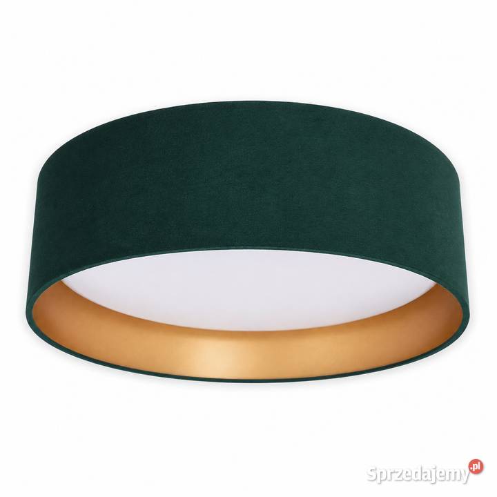 Plafon LED Milagro Rondo 18 W zielony złoty Głuchów Górny sprzedam