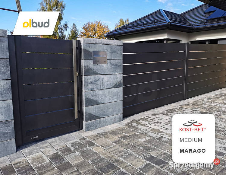 Daszek ogrodzeniowy KOSTBET MEDIUM A6 MARAGO Stegna sprzedam